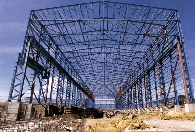 淄博船厂网架工程